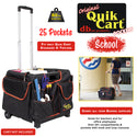 Teacher cart with 25 pockets.