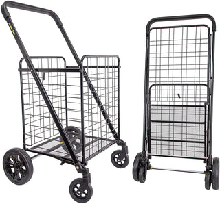 dbest products Quik Cart – Caja plegable con ruedas para profesores cesta  de mano de 80 libras de capacidad hecha de plástico resistente y utilizada  – Yaxa Store