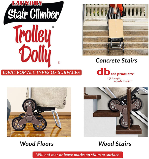 Stair Climber Laundry Trolley Dolly