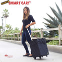 Woman with Bigger Smart Cart.