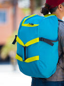 Smart Backpack - Teal/Yellow - Trolley Dolly  Smart Backpack - Storage & Organization,dbest products - dbest products, Inc