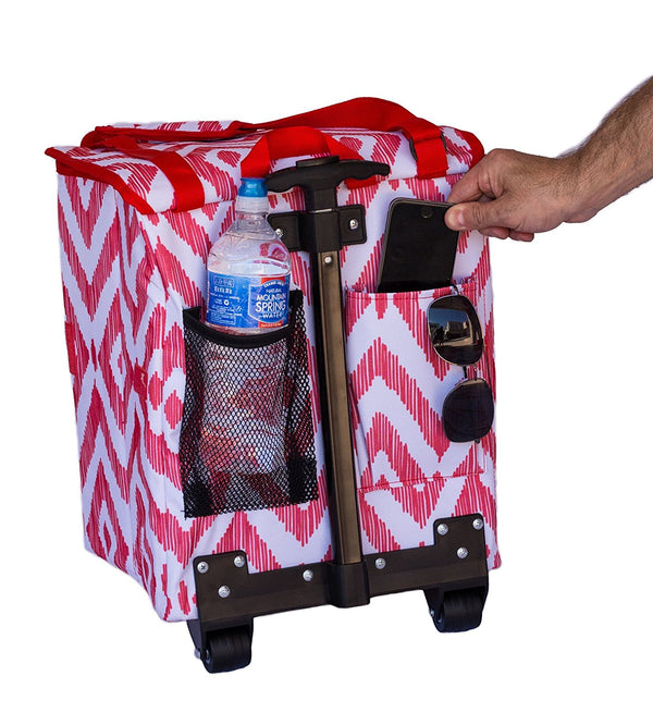 Cooler Smart Cart - Red Diamond - Trolley Dolly  cool - Storage & Organization,dbest products - dbest products, Inc