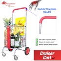 Grocery shopping cart cushion handle.