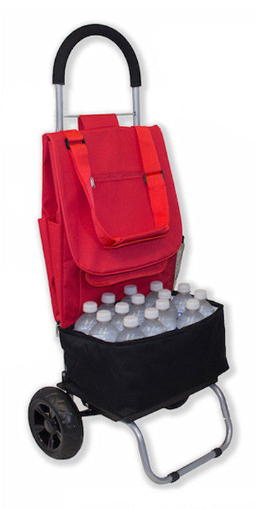 Double Cooler Trolley Dolly - Red - Trolley Dolly  cool - Storage & Organization,dbest products - dbest products, Inc
