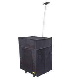 Black collapsible Smart Cart.