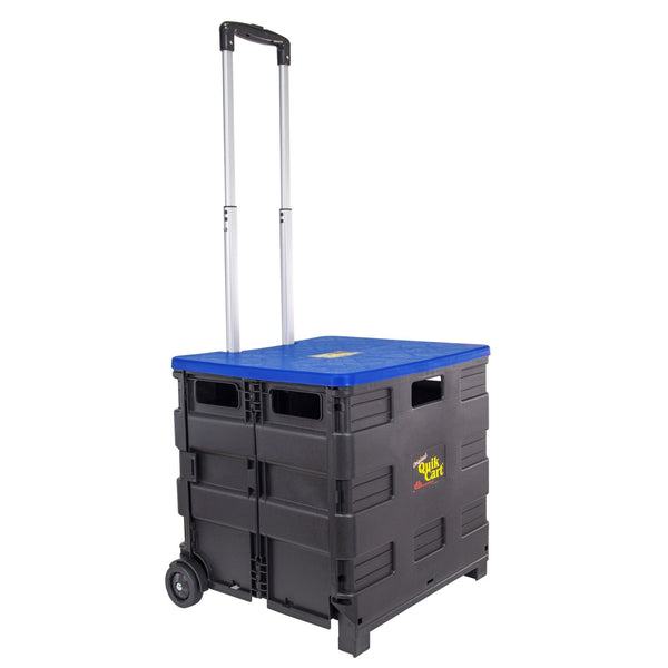 Quick Box Rackaiter A durable collapsible rolling crate | Best Quick Cart - dbest products