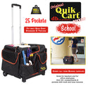 Teacher cart with 25 pockets.