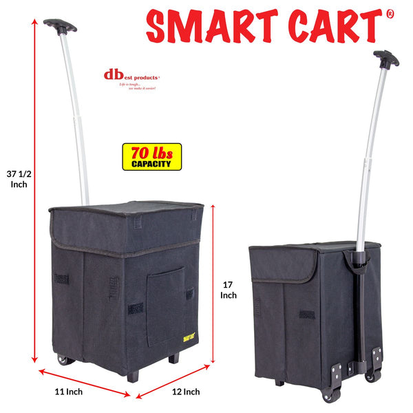 Grocery Shopping Smart Cart dimensions.