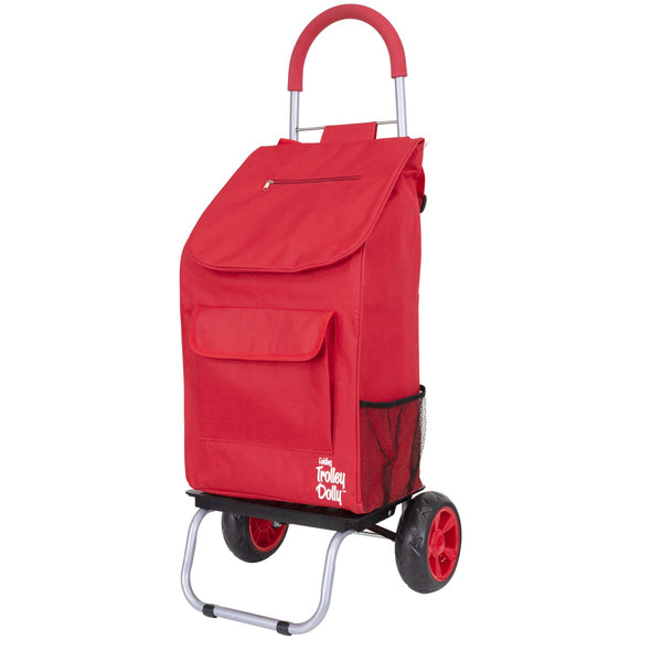 Trolley Dolly Shopping Cart Red.