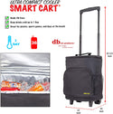 Dimensions of Ultra Compact Cooler Cart. 