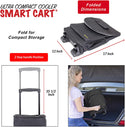 Folded Dimensions of Cooler Smart Cart.