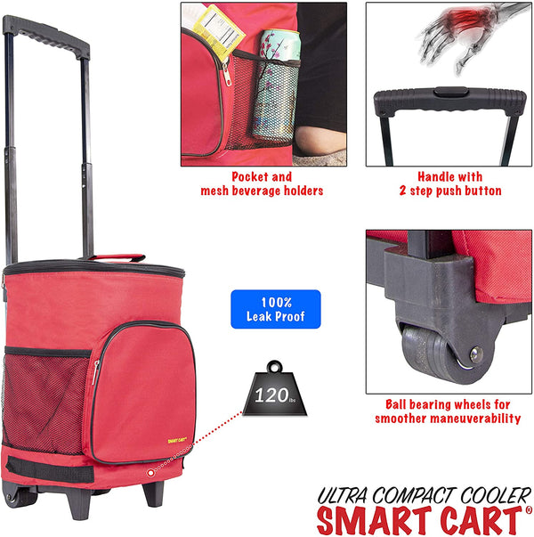 Ultra Compact Cooler Smart Cart Features.